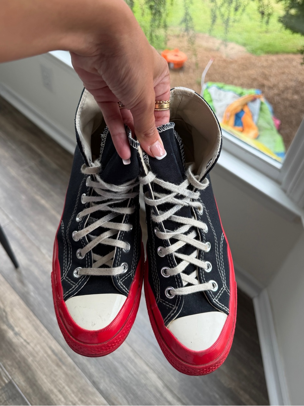 Converse Chuck Taylor All Star 70 Hi
Comme des Garcons PLAY Black Red Midsole 9 - Picture 3 of 6
